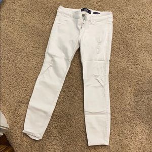 White Hollister Jeans